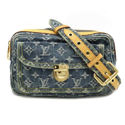 lv denim camera bag|lv denim bum bag.